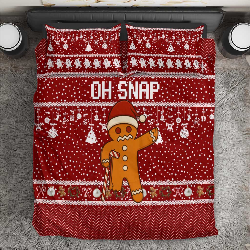 Oh Snap Christmas Bedding Set Xmas Holiday Patterns - Wonder Print Shop