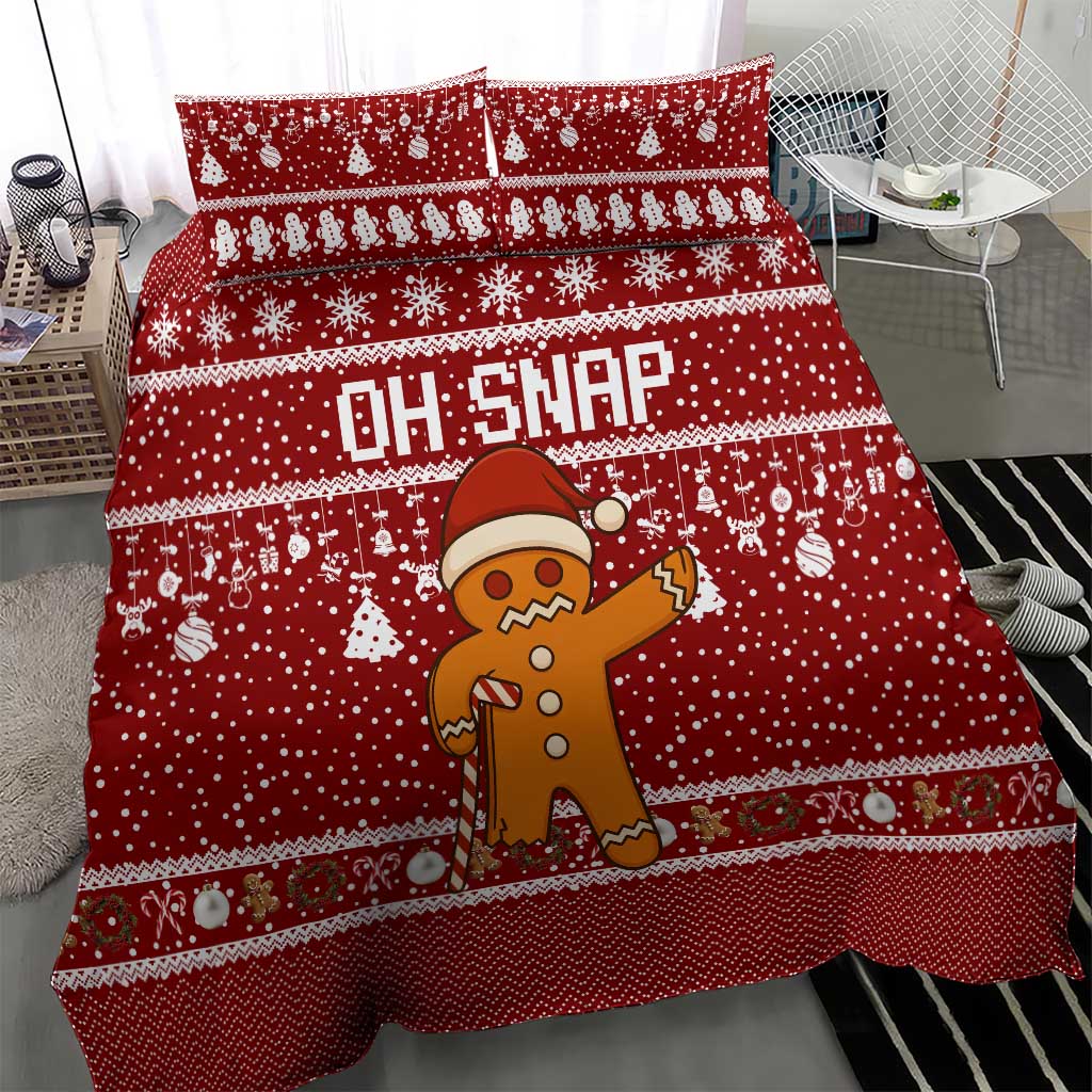 Oh Snap Christmas Bedding Set Xmas Holiday Patterns - Wonder Print Shop