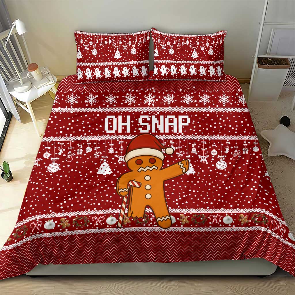 Oh Snap Christmas Bedding Set Xmas Holiday Patterns - Wonder Print Shop