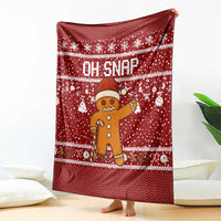 Oh Snap Christmas Blanket Xmas Holiday Patterns - Wonder Print Shop