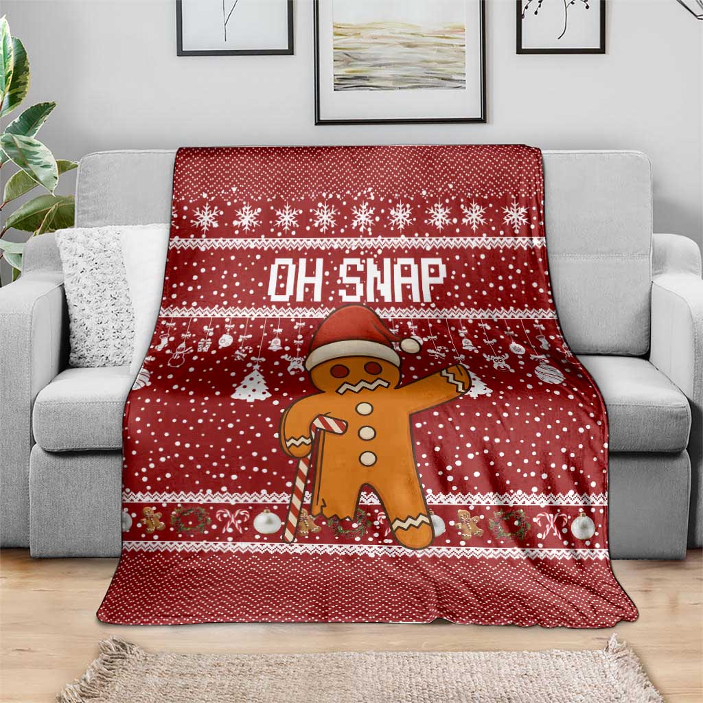 Oh Snap Christmas Blanket Xmas Holiday Patterns - Wonder Print Shop