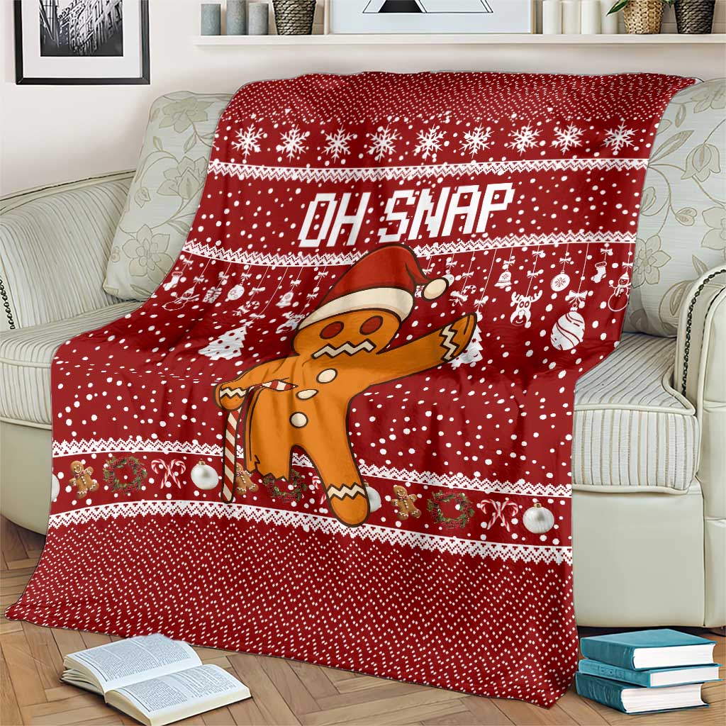 Oh Snap Christmas Blanket Xmas Holiday Patterns - Wonder Print Shop