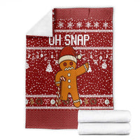 Oh Snap Christmas Blanket Xmas Holiday Patterns - Wonder Print Shop
