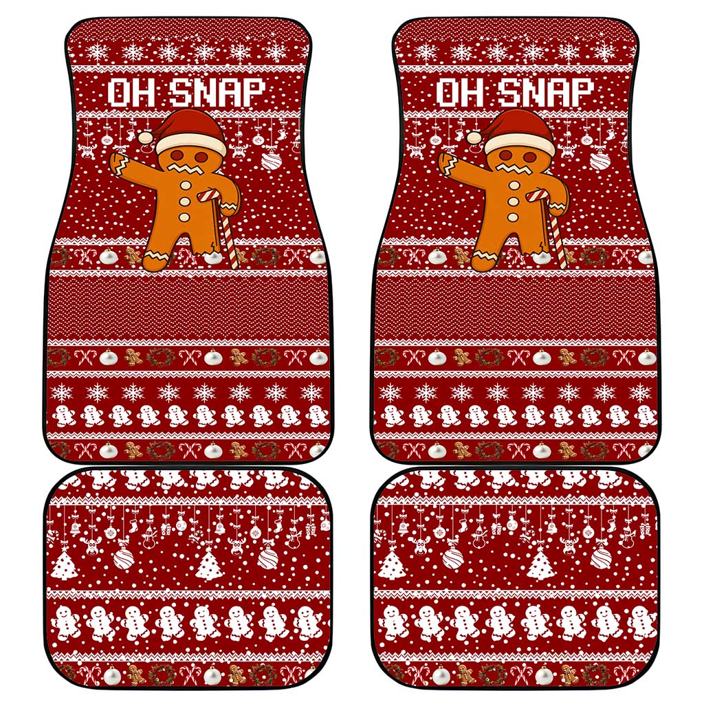 Oh Snap Christmas Car Mats Xmas Holiday Patterns - Wonder Print Shop