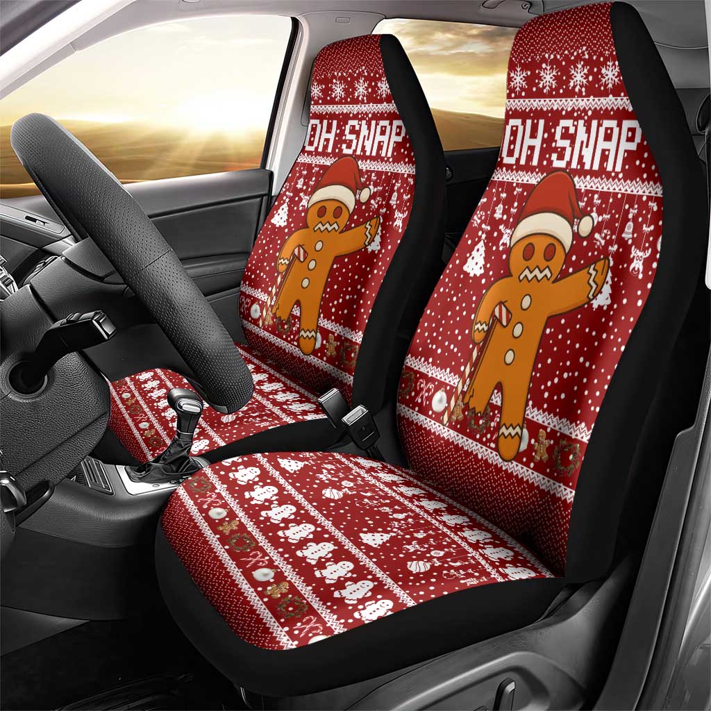 Oh Snap Christmas Car Seat Cover Xmas Holiday Patterns - Wonder Print Shop