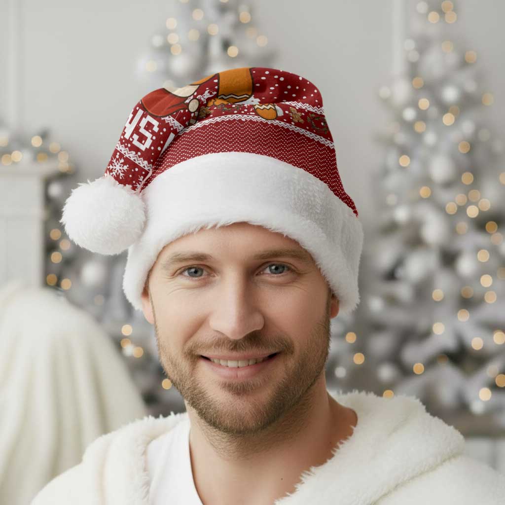 Oh Snap Christmas Santa Hat Xmas Holiday Patterns - Wonder Print Shop