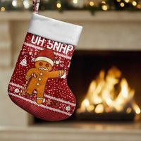 Oh Snap Christmas Stocking Xmas Holiday Patterns - Wonder Print Shop