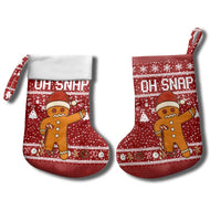 Oh Snap Christmas Stocking Xmas Holiday Patterns - Wonder Print Shop