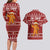 Oh Snap Christmas Couples Matching Long Sleeve Bodycon Dress and Hawaiian Shirt Xmas Holiday Patterns - Wonder Print Shop