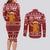 Oh Snap Christmas Couples Matching Long Sleeve Bodycon Dress and Long Sleeve Button Shirt Xmas Holiday Patterns - Wonder Print Shop