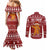 Oh Snap Christmas Couples Matching Mermaid Dress and Long Sleeve Button Shirt Xmas Holiday Patterns - Wonder Print Shop