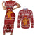 Oh Snap Christmas Couples Matching Short Sleeve Bodycon Dress and Long Sleeve Button Shirt Xmas Holiday Patterns - Wonder Print Shop