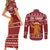 Oh Snap Christmas Couples Matching Short Sleeve Bodycon Dress and Long Sleeve Button Shirt Xmas Holiday Patterns - Wonder Print Shop