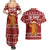 Oh Snap Christmas Couples Matching Summer Maxi Dress and Hawaiian Shirt Xmas Holiday Patterns - Wonder Print Shop