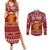 Oh Snap Christmas Couples Matching Summer Maxi Dress and Long Sleeve Button Shirt Xmas Holiday Patterns - Wonder Print Shop