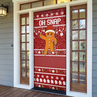 Oh Snap Christmas Door Cover Xmas Holiday Patterns - Wonder Print Shop