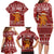 Oh Snap Christmas Family Matching Long Sleeve Bodycon Dress and Hawaiian Shirt Xmas Holiday Patterns - Wonder Print Shop