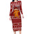 Oh Snap Christmas Family Matching Long Sleeve Bodycon Dress and Hawaiian Shirt Xmas Holiday Patterns - Wonder Print Shop