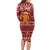 Oh Snap Christmas Family Matching Long Sleeve Bodycon Dress and Hawaiian Shirt Xmas Holiday Patterns - Wonder Print Shop