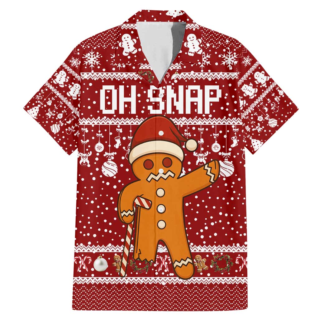 Oh Snap Christmas Family Matching Mermaid Dress and Hawaiian Shirt Xmas Holiday Patterns - Wonder Print Shop
