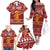 Oh Snap Christmas Family Matching Off The Shoulder Long Sleeve Dress and Hawaiian Shirt Xmas Holiday Patterns - Wonder Print Shop