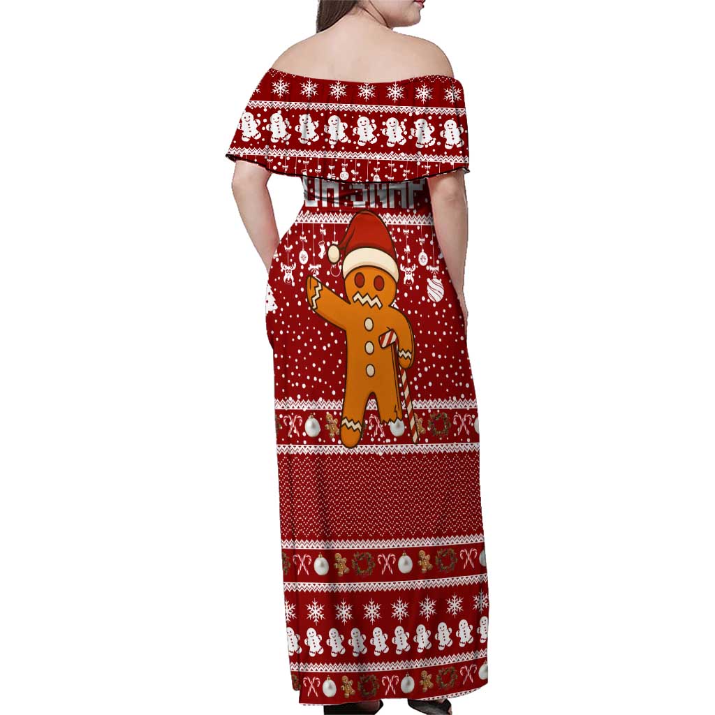 Oh Snap Christmas Family Matching Off Shoulder Maxi Dress and Hawaiian Shirt Xmas Holiday Patterns - Wonder Print Shop