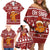 Oh Snap Christmas Family Matching Off Shoulder Short Dress and Hawaiian Shirt Xmas Holiday Patterns - Wonder Print Shop