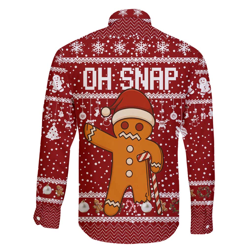 Oh Snap Christmas Family Matching Puletasi and Hawaiian Shirt Xmas Holiday Patterns - Wonder Print Shop