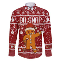 Oh Snap Christmas Family Matching Short Sleeve Bodycon Dress and Hawaiian Shirt Xmas Holiday Patterns - Wonder Print Shop