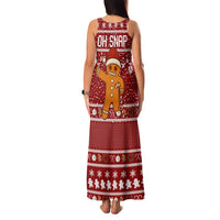 Oh Snap Christmas Family Matching Tank Maxi Dress and Hawaiian Shirt Xmas Holiday Patterns - Wonder Print Shop