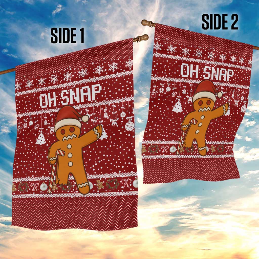 Oh Snap Christmas Garden Flag Xmas Holiday Patterns - Wonder Print Shop