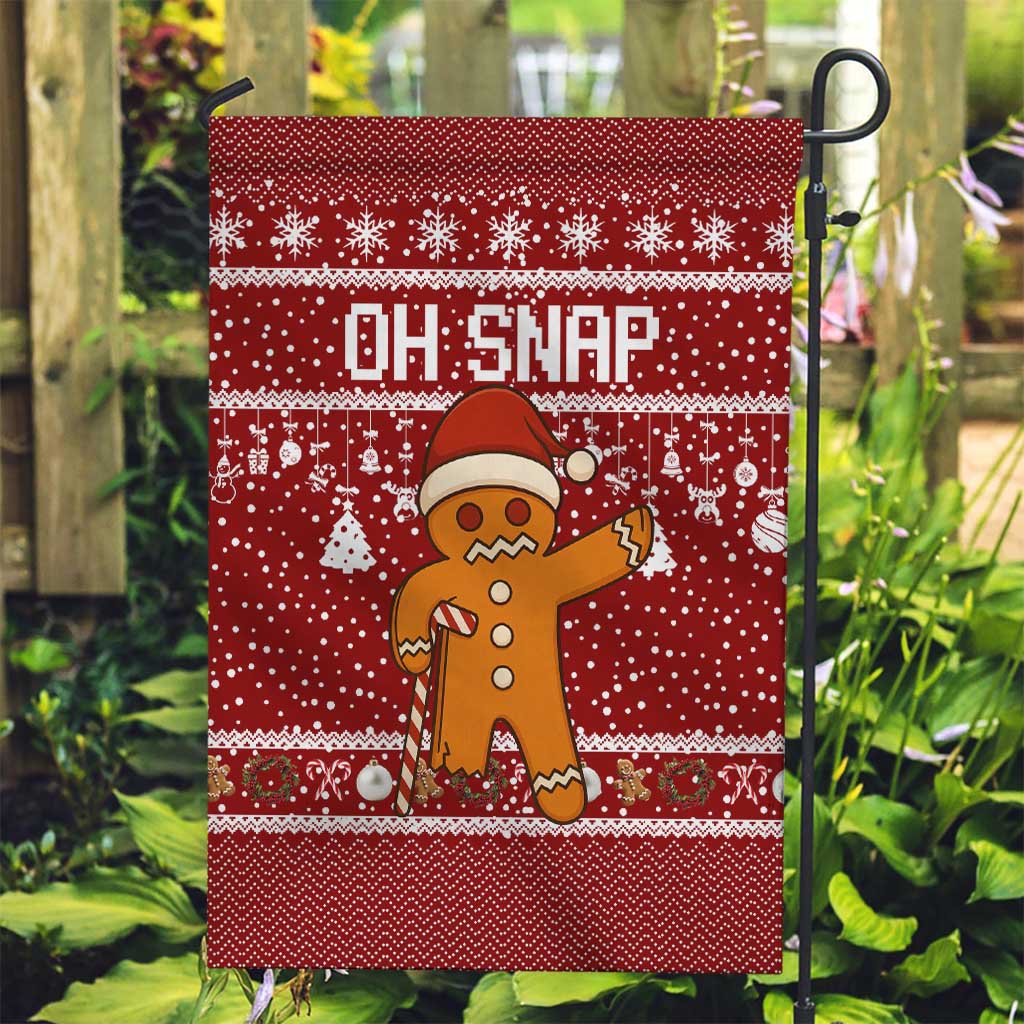 Oh Snap Christmas Garden Flag Xmas Holiday Patterns - Wonder Print Shop