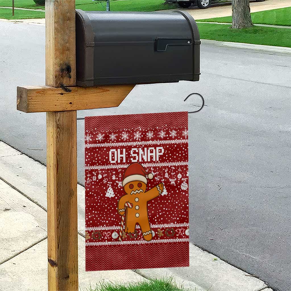 Oh Snap Christmas Garden Flag Xmas Holiday Patterns - Wonder Print Shop