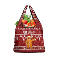 Oh Snap Christmas Grocery Bag Xmas Holiday Patterns - Wonder Print Shop