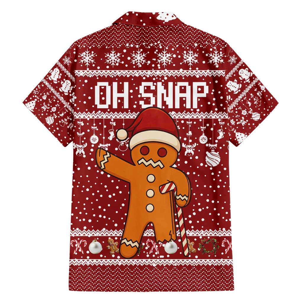 Oh Snap Christmas Hawaiian Shirt Xmas Holiday Patterns - Wonder Print Shop