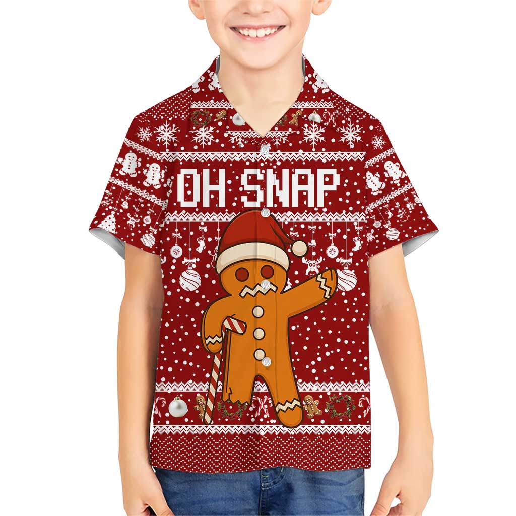 Oh Snap Christmas Hawaiian Shirt Xmas Holiday Patterns - Wonder Print Shop