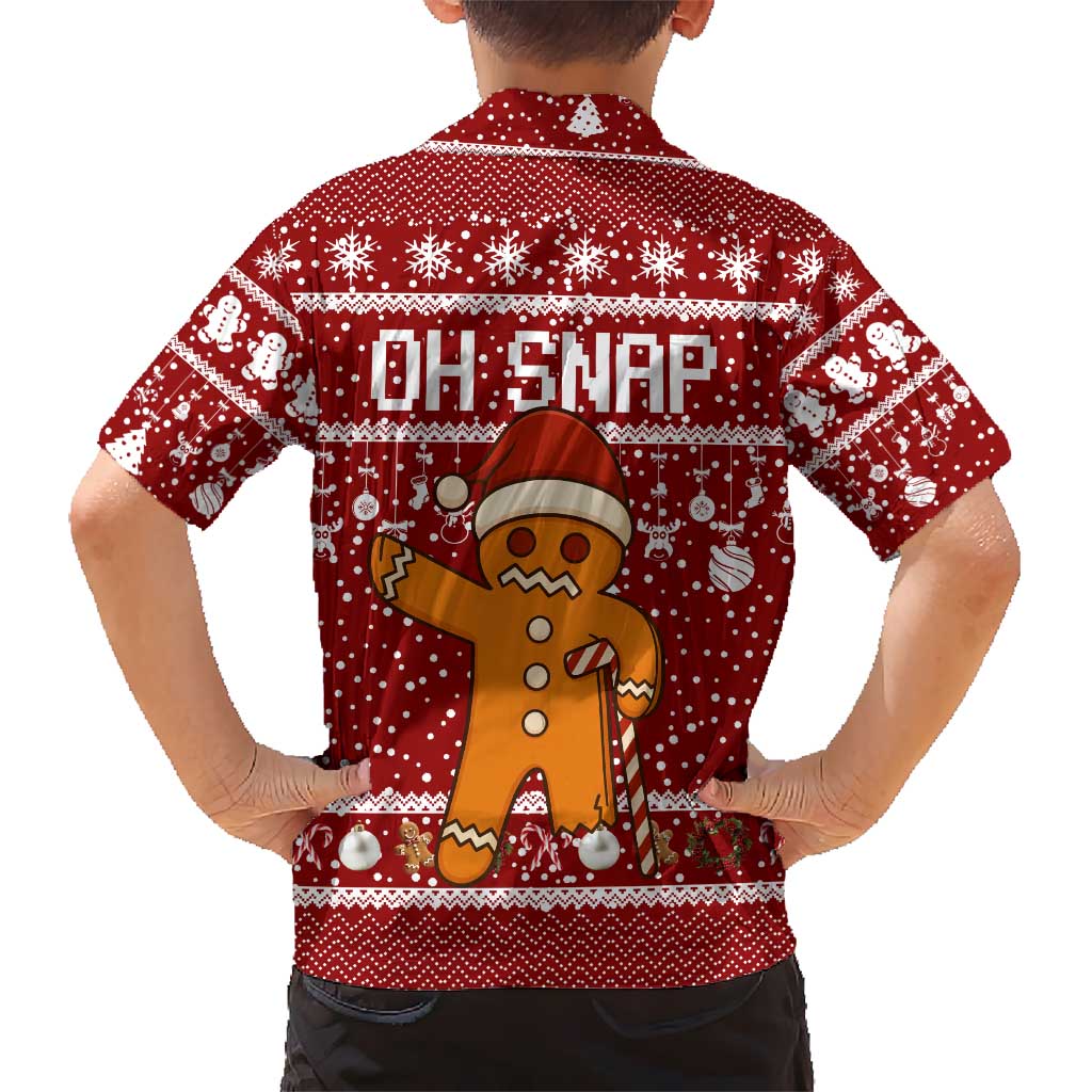 Oh Snap Christmas Hawaiian Shirt Xmas Holiday Patterns - Wonder Print Shop