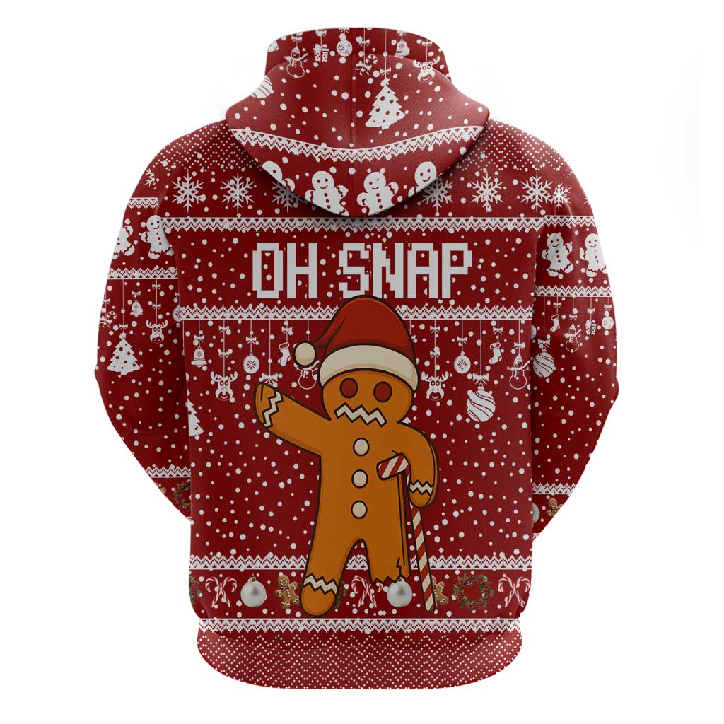 Oh Snap Christmas Hoodie Xmas Holiday Patterns - Wonder Print Shop