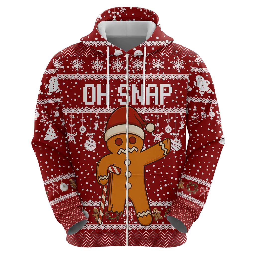 Oh Snap Christmas Hoodie Xmas Holiday Patterns - Wonder Print Shop