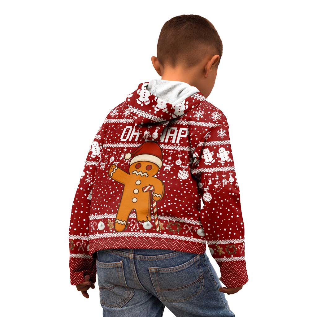 Oh Snap Christmas Kid Hoodie Xmas Holiday Patterns - Wonder Print Shop