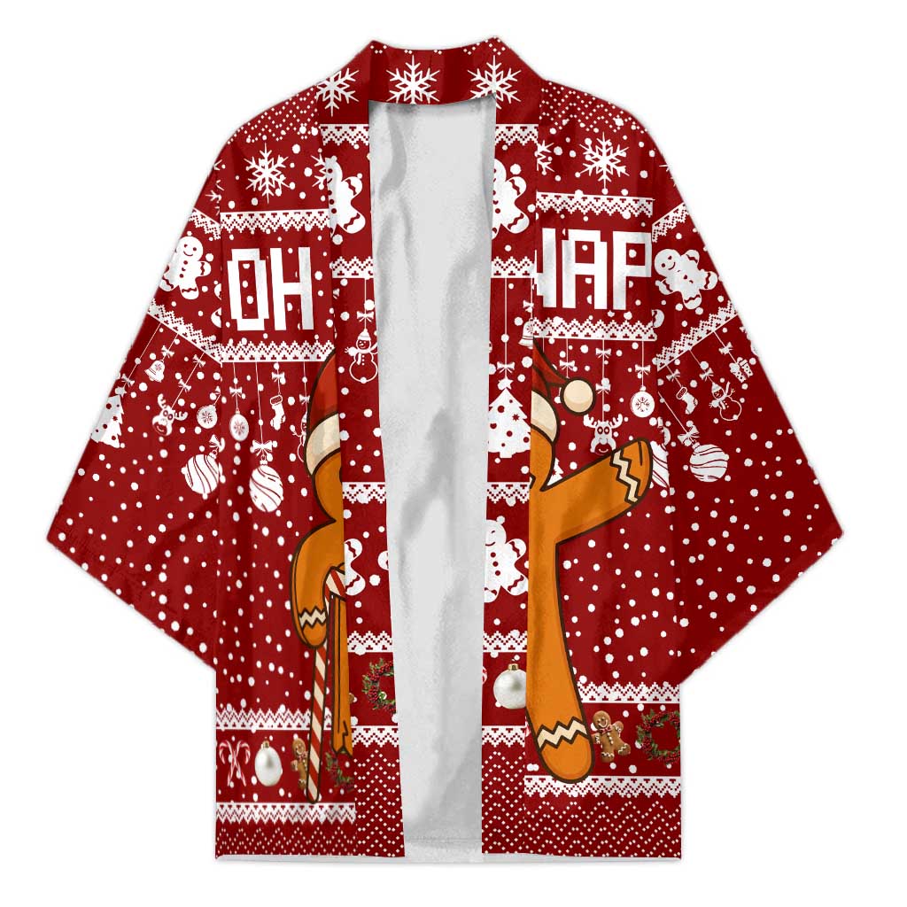 Oh Snap Christmas Kimono Xmas Holiday Patterns - Wonder Print Shop