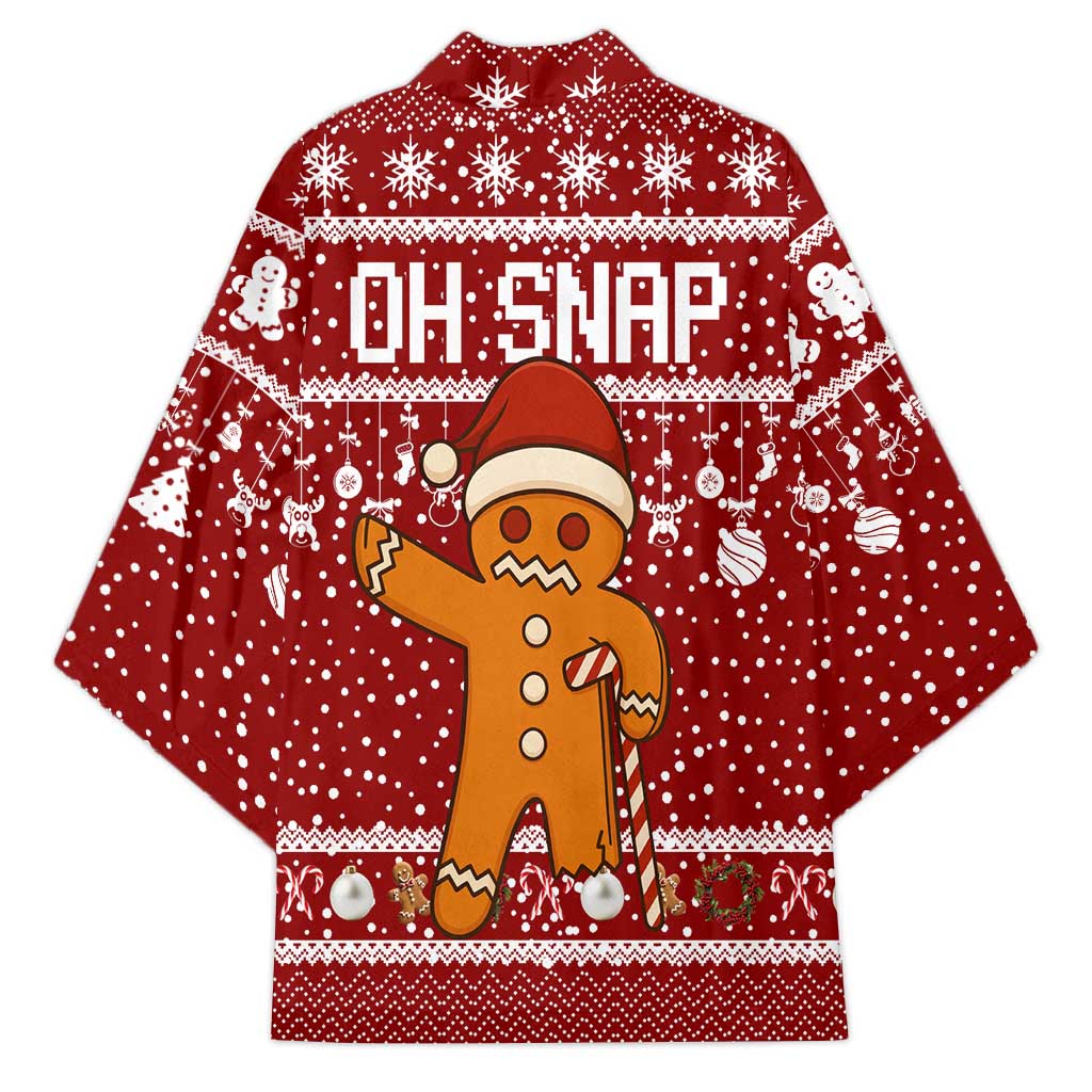 Oh Snap Christmas Kimono Xmas Holiday Patterns - Wonder Print Shop