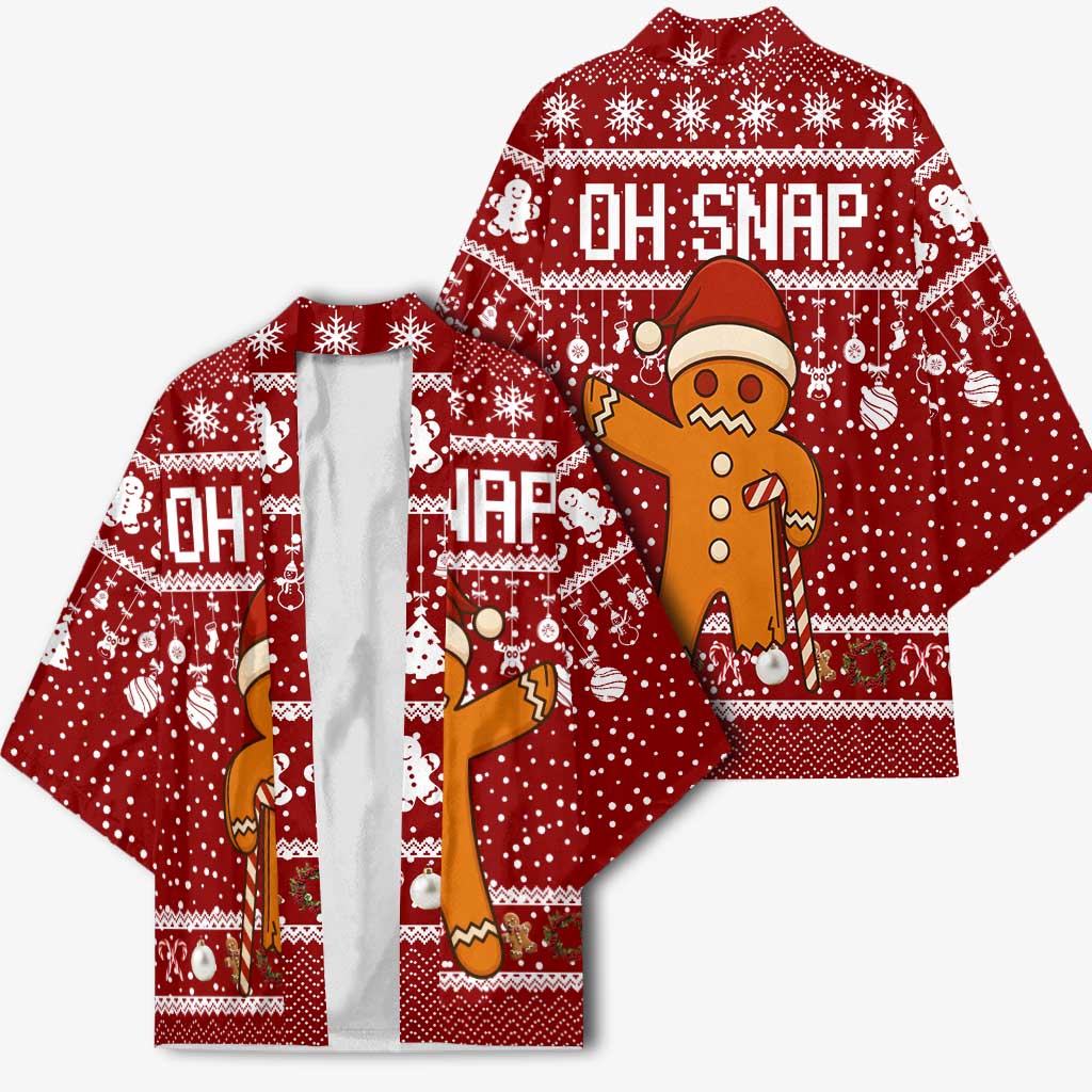 Oh Snap Christmas Kimono Xmas Holiday Patterns - Wonder Print Shop