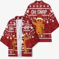 Oh Snap Christmas Kimono Xmas Holiday Patterns - Wonder Print Shop