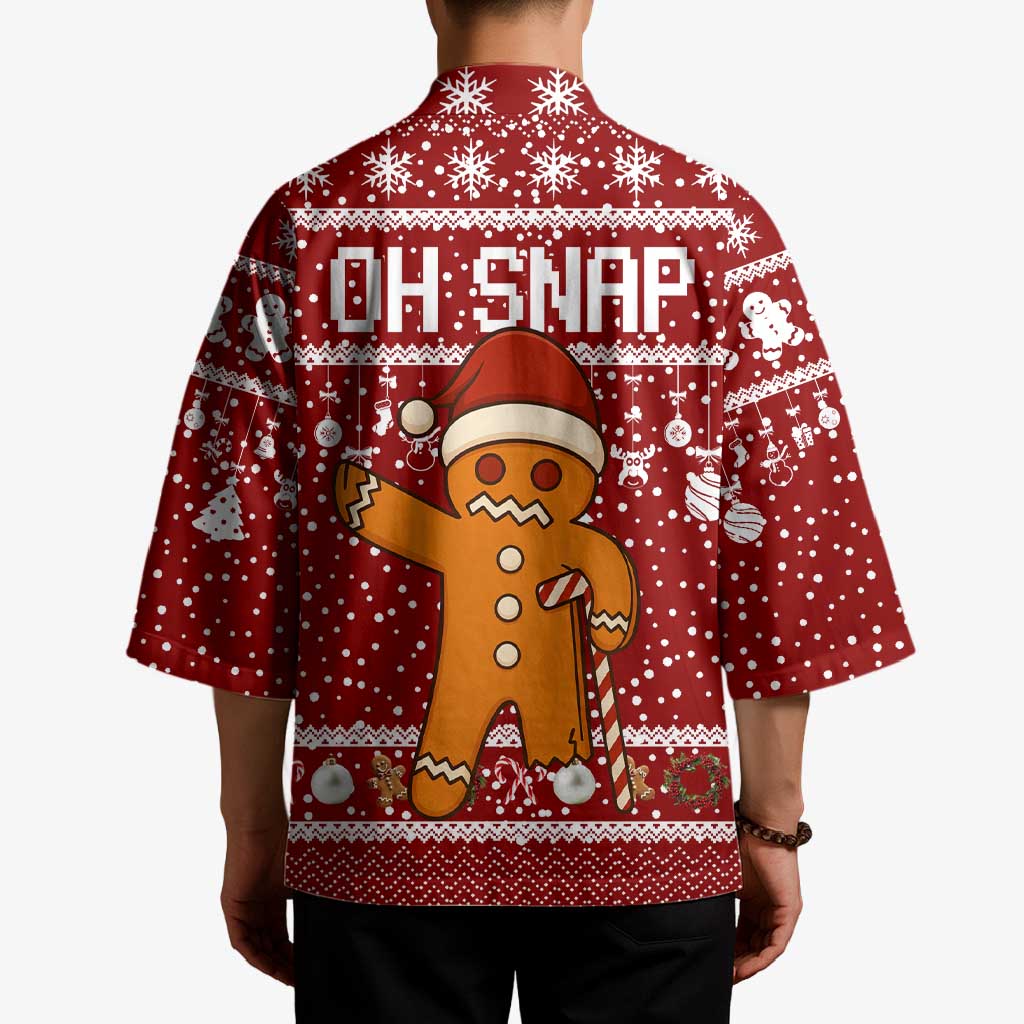 Oh Snap Christmas Kimono Xmas Holiday Patterns - Wonder Print Shop