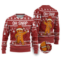 Oh Snap Christmas Ugly Christmas Sweater Xmas Holiday Patterns - Wonder Print Shop