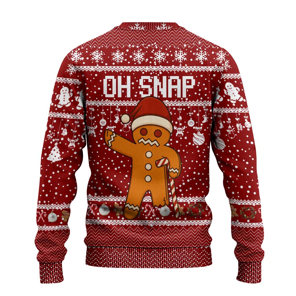 Oh Snap Christmas Ugly Christmas Sweater Xmas Holiday Patterns - Wonder Print Shop