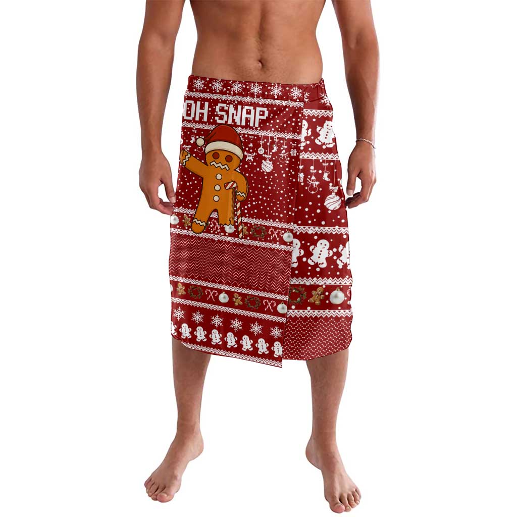 Oh Snap Christmas Lavalava Xmas Holiday Patterns - Wonder Print Shop