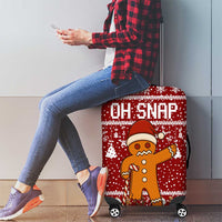 Oh Snap Christmas Luggage Cover Xmas Holiday Patterns - Wonder Print Shop
