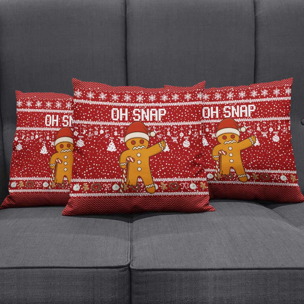 Oh Snap Christmas Pillow Cover Xmas Holiday Patterns - Wonder Print Shop